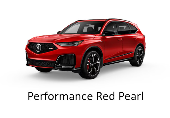 2025 Acura MDX Type S Ultra Performance Red Pearl