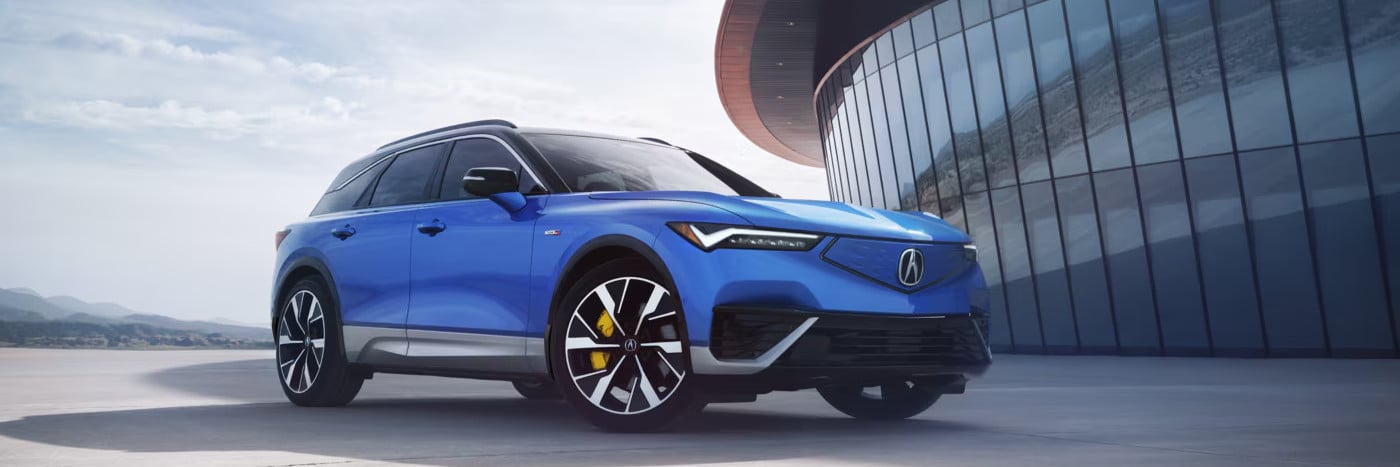 2024 Acura ZDX Exterior Blue Side View