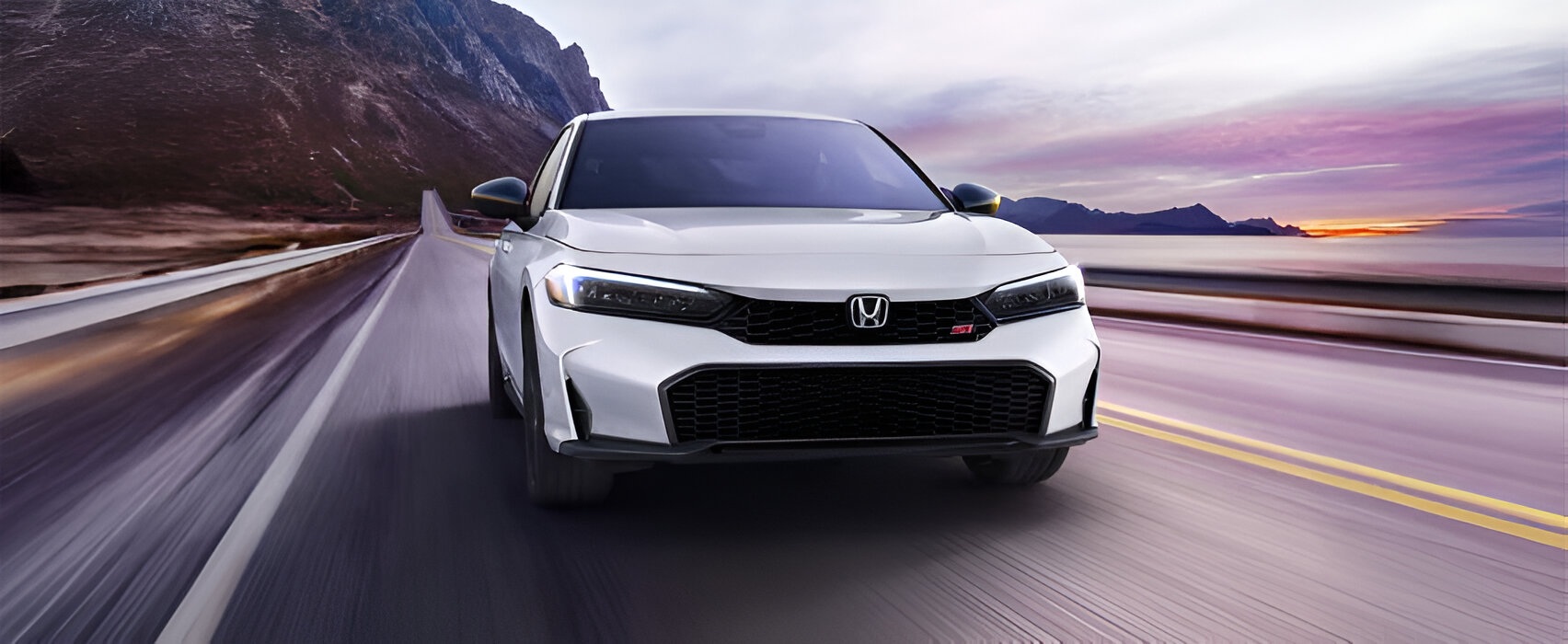front view of Civic Si