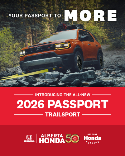 Alberta Honda - Honda Passport - Promo Image Alberta Honda - Honda Passport - Promo Image