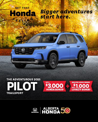 Alberta Honda - Honda Pilot - Promo Image Alberta Honda - Honda Pilot - Promo Image