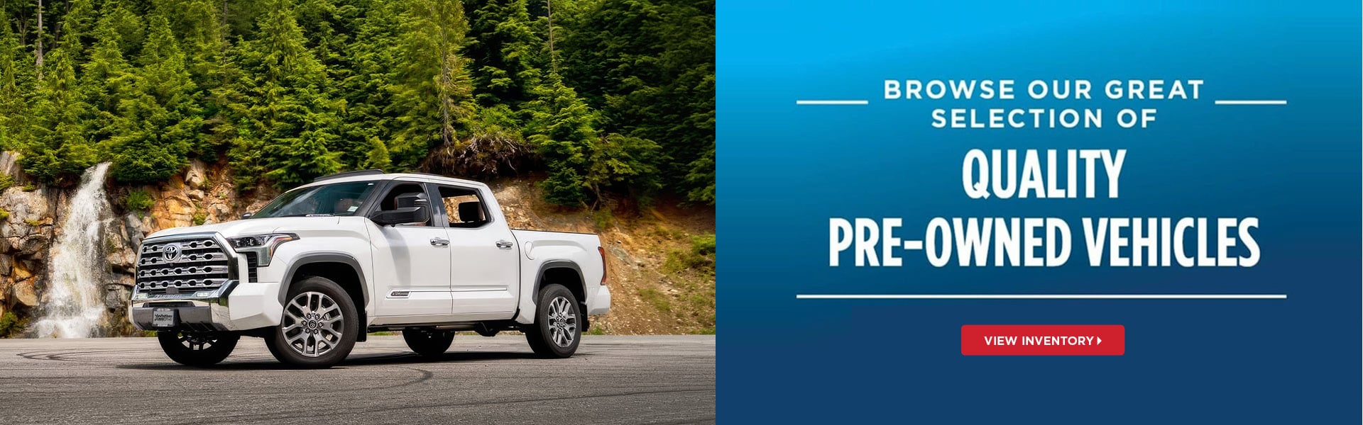 Quality Pre-Owned Vehicles