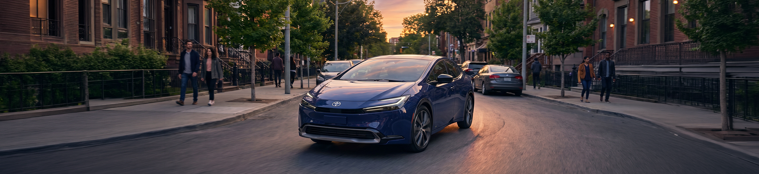 2027 Prius Hybrid Sedan Header