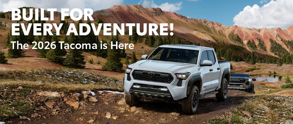 2026 Tacoma Upgrade offers until July 31
