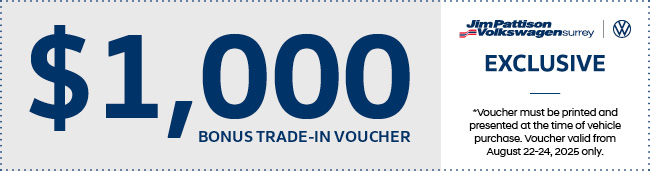Summer Appreciation Weekend | Trade-In Voucher | Jim Pattison Volkswagen Surrey