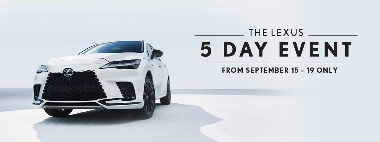 The Lexus 5 Day Event