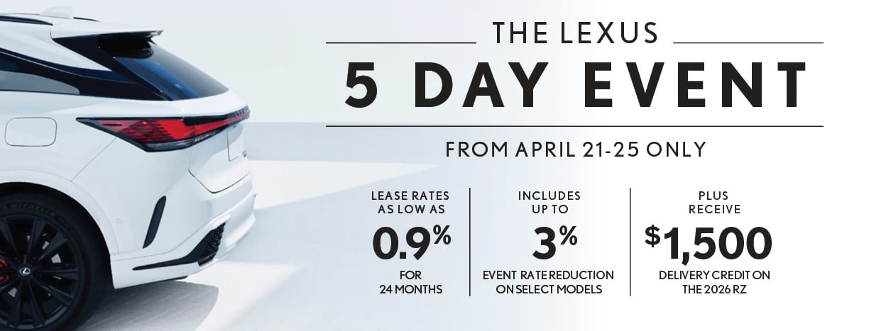 Lexus 5 Day Event