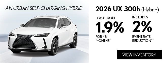 2026 Lexus UX 300h