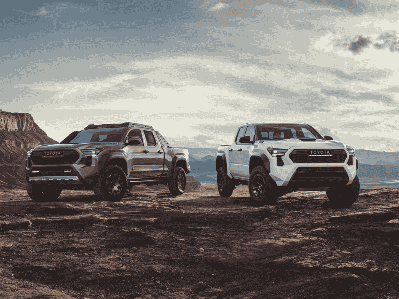 Lifestyle shot of 2025 Toyota Tacoma
