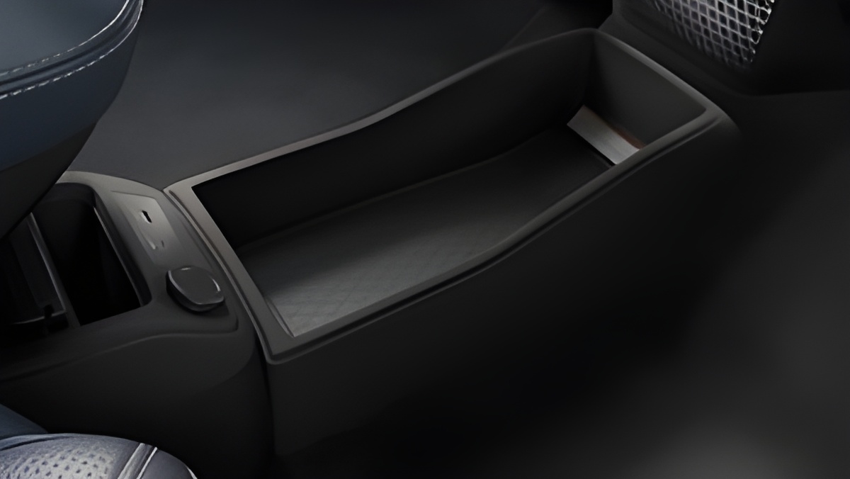 Front Console Storage Bin Black Maple Nissan