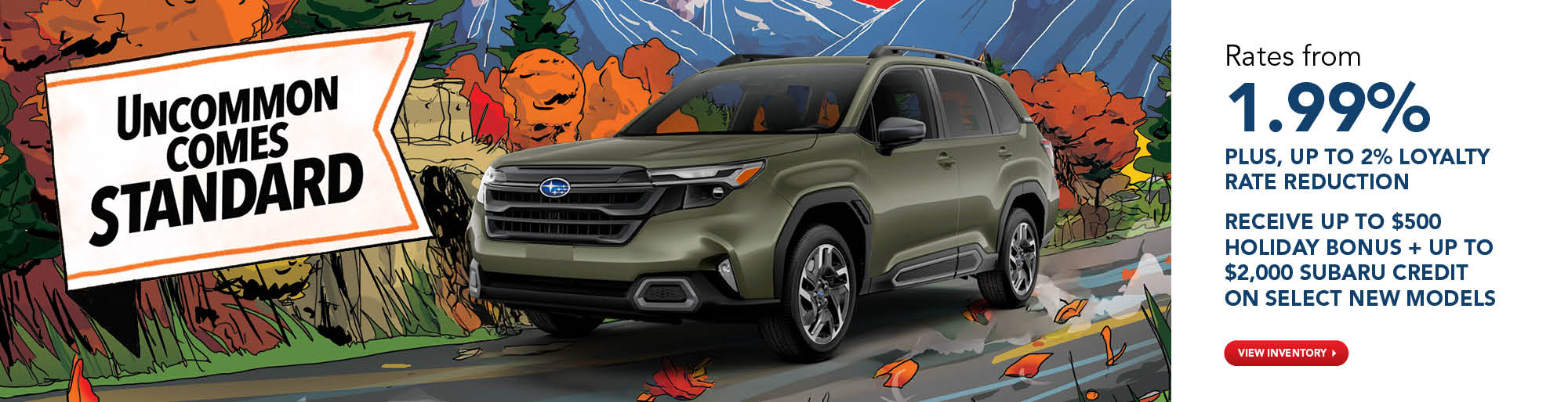 Uncommon Comes Standard