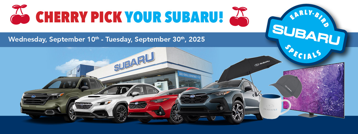 Cherry Pick Your Subaru | Jim Pattison Subaru Victoria