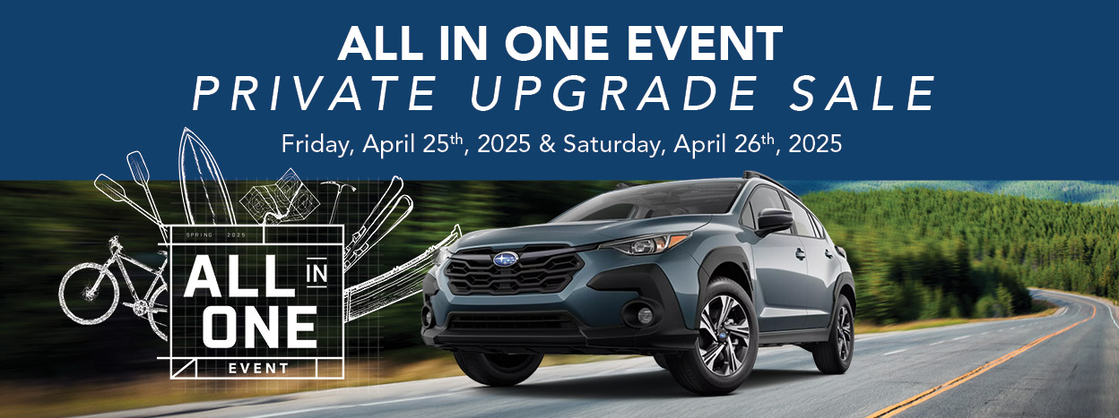 All in One Event: Private Upgrade Sale | Jim Pattison Subaru South