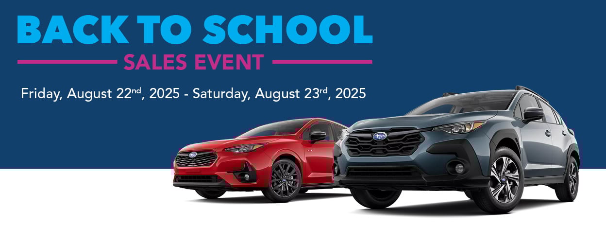 Back to School Sales Event | Jim Pattison Subaru South