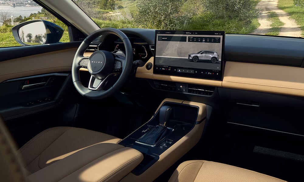 Mazda CX-5 interior dashboard and display