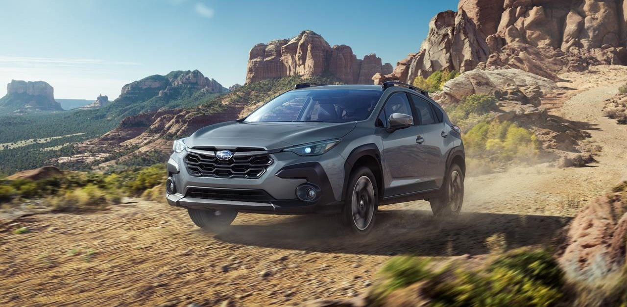 2025 Subaru Crosstrek Driving Canyon