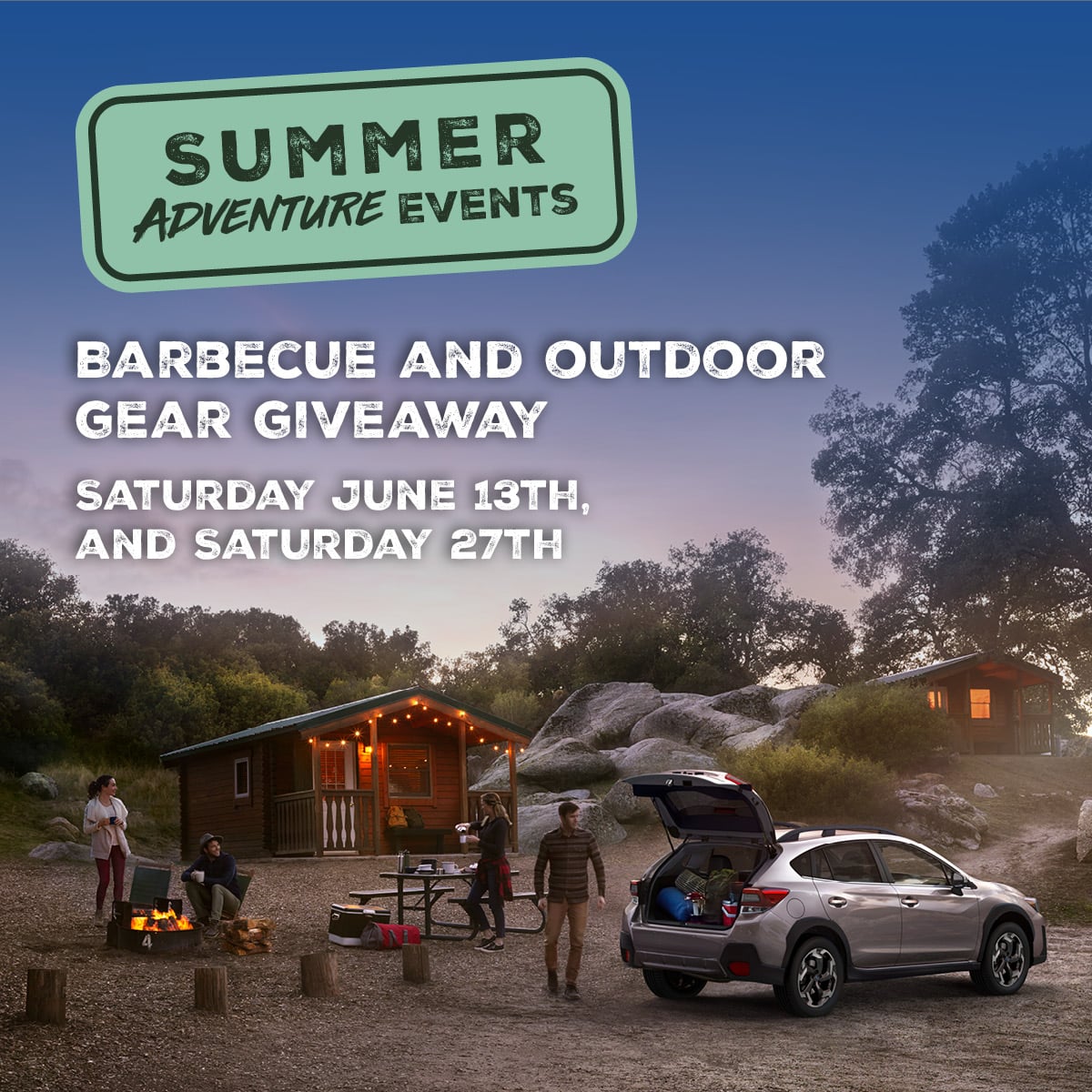 Summer Adventure Events Barbecue and Outdoor Gear Giveaway