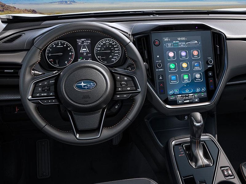 New 2026 Subaru Crosstrek Compact SUV Interior Comfort Features and Technology
