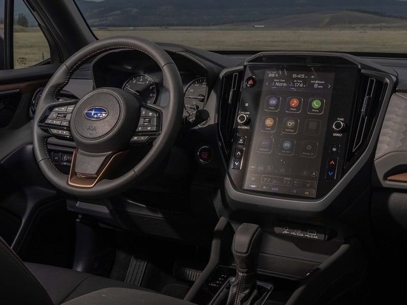 New 2026 Subaru Forester Compact Crossover SUV Interior Comfort Features and Technology