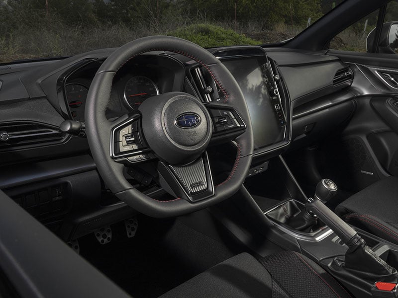 New 2026 Subaru WRX Sports Car Interior Comfort Features and Technology