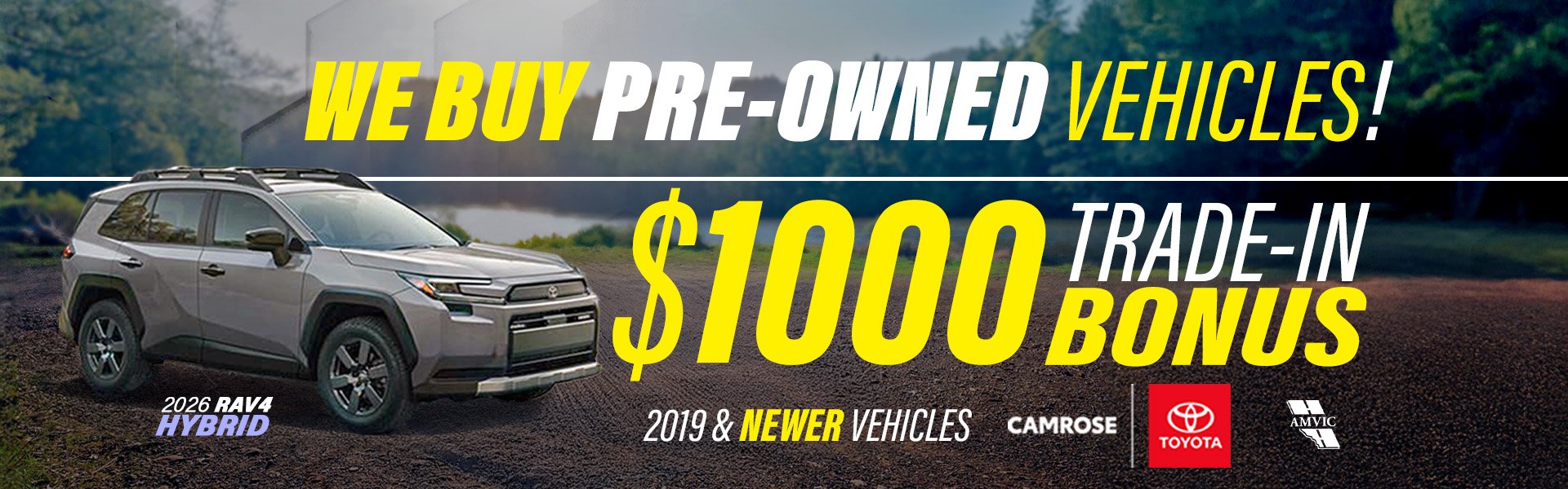 $1000 Trade In Bonus