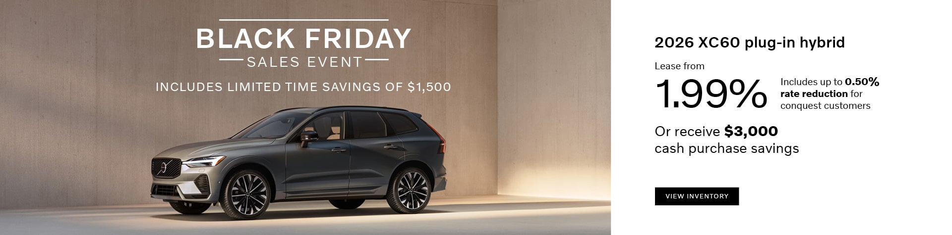 2026 XC60 plug-in hybrid