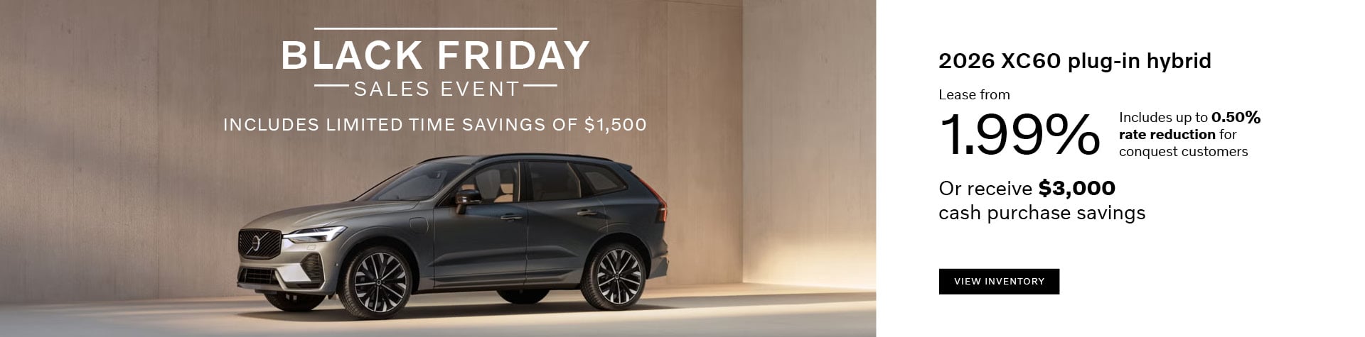 2026 XC60 plug-in hybrid