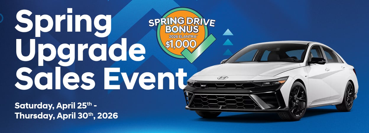 Spring Upgrade Sales Event | Jim Pattison Hyundai Surrey