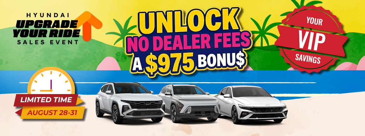 Unlock No Dealer Fees A $975 Bonus