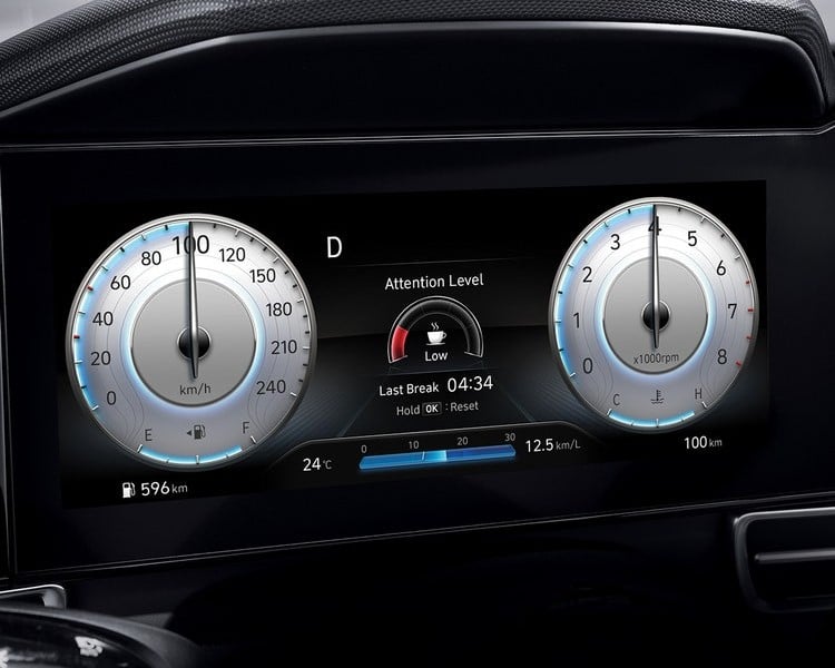 10.25" Digital Gauge Cluster