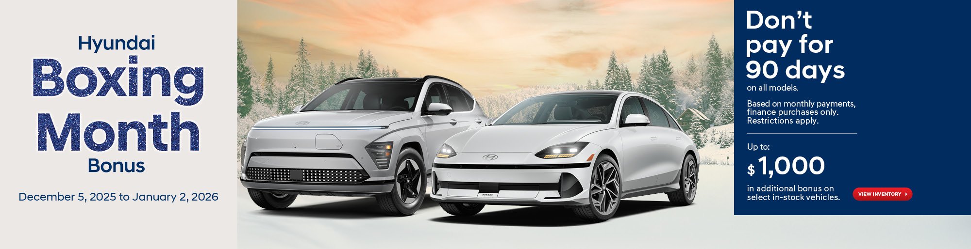 Hyundai Boxing Month