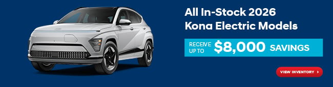 All In-Stock 2026 Kona Electric Models