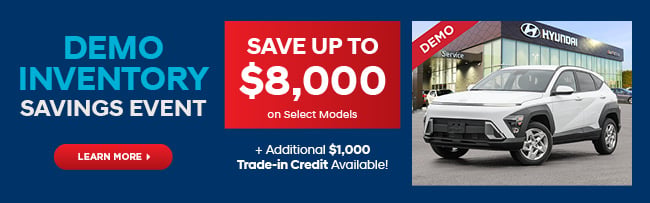 Demo Inventory Savings Event