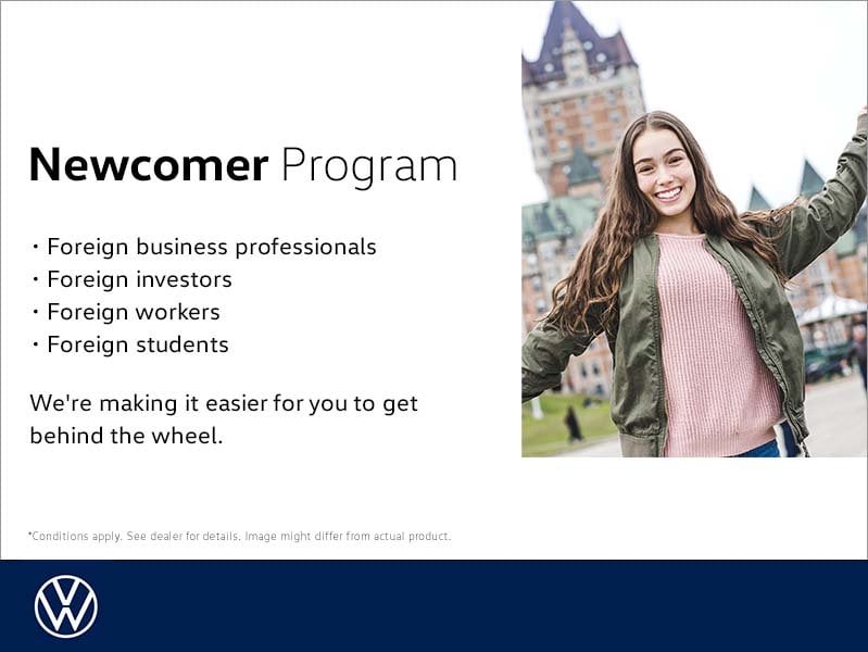 Newcomer Program Newcomer Program - Myers Hunt Club Volkswagen